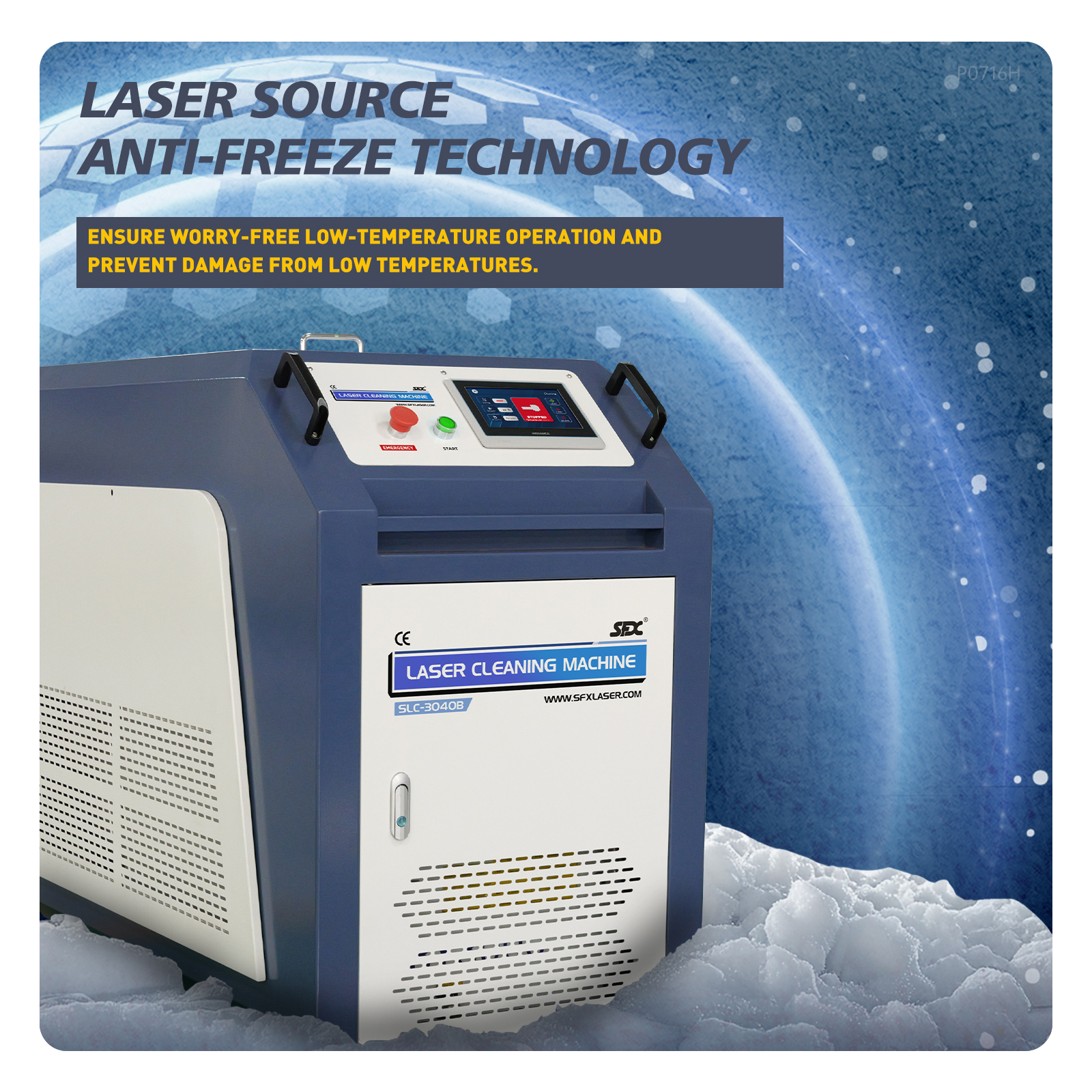 2000W 3000W Double Wobble Laser Cleaning Machine Handheld Laser Rust Removal Machine